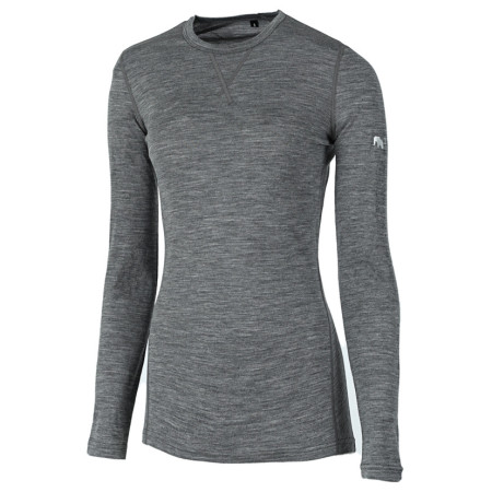 Tricou funcțional femei Zulu Merino 160 Long gri