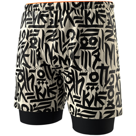 Pantaloni scurți bărbați Dynafit Trail 2In1 Shorts M bej overcast/0910