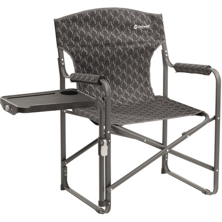 Fotoliu Outwell Chino Hills se stolečkem negru Black