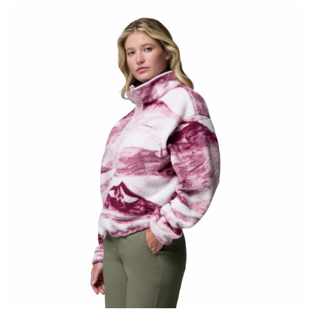 Hanorac femei Columbia Helvetia™ II Printed Cropped Half Snap