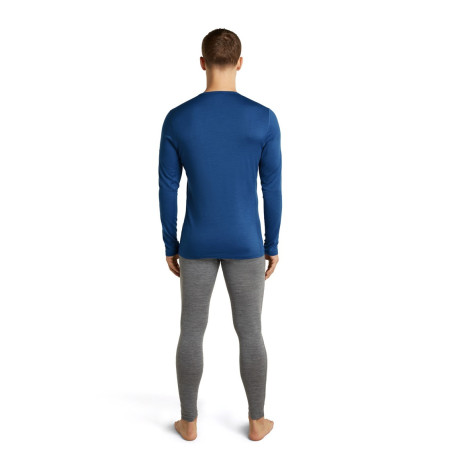 Tricou funcțional bărbați Icebreaker Men Mer 200 Oasis LS Crewe Rising Light