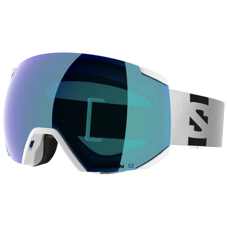 Ochelari de schi Salomon Radium alb WHITE/Mid Blue