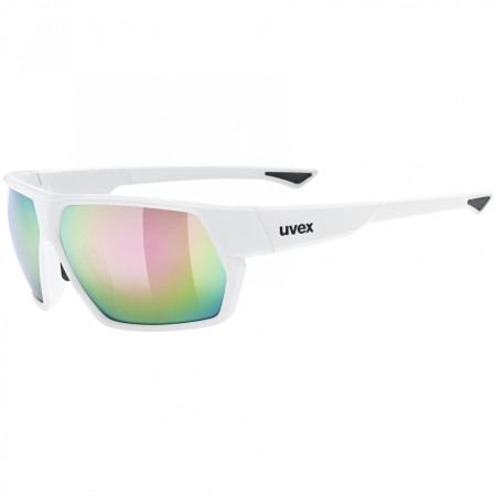 Ochelari sport Uvex Sportstyle 238 alb/roz White Matt/Mirror Pink