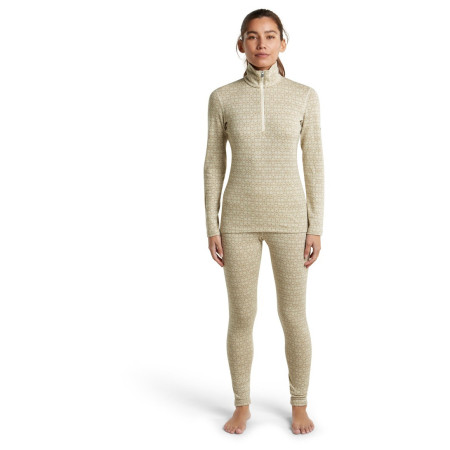 Tricou funcțional femei Icebreaker Women M 260 Tech Vertex LS HZ AlpGeo