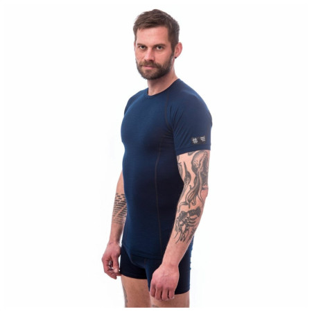 Tricou funcțional bărbați Sensor Merino Active krátký rukáv