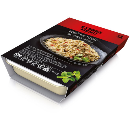 Fel principal Expres menu Rizoto cu carne de porc și legume