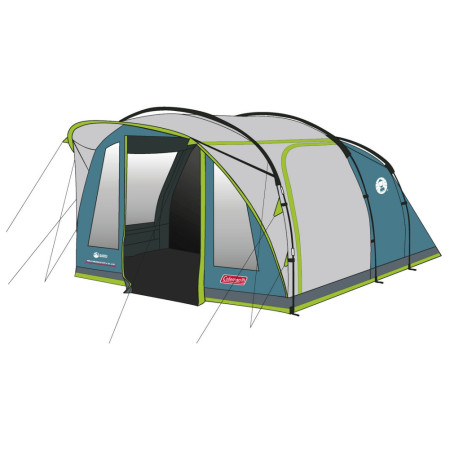 Cort Coleman Castle Pines 4 gri/albastru