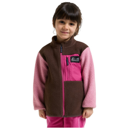 Hanorac copii Didriksons Anten Kids Fullzip 2 Oyster Pink