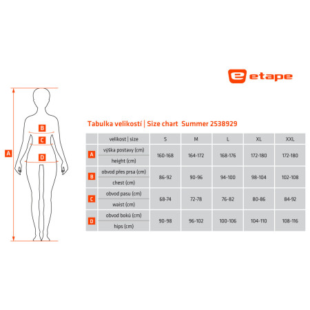 Tricou de ciclism femei Etape Summer