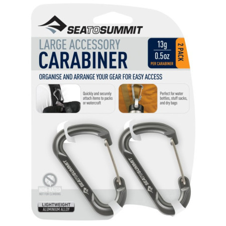 Set carabiniere Sea to Summit Accessory Carabiner Large Set 2pcs