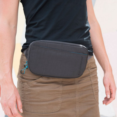 Borsetă voiaj LifeVenture RFiD Travel Belt Pouch