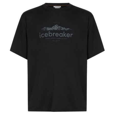 Tricou funcțional bărbați Icebreaker Men M 150 Tech Lite SS Rlxd T ibHeritage negru Black