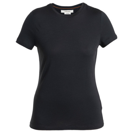 Tricou funcțional femei Icebreaker Women Merino 150 Tech Lite III SS Tee negru