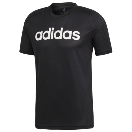 Tricou bărbați Adidas Design2Move Climacool Logo Tee negru