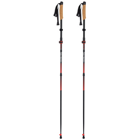 Bețe Trail Running Warg Trailspeed Alu roșu red