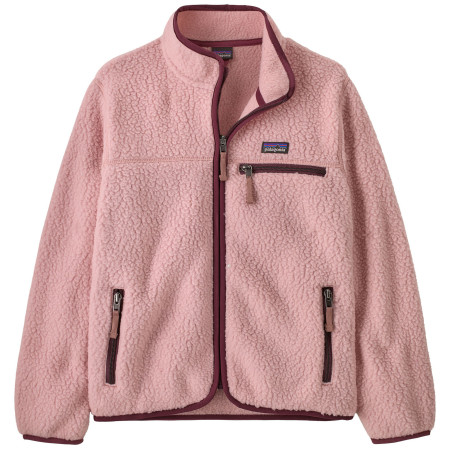 Hanorac copii Patagonia K's Retro Pile Jacket - Fuzzy Mauve roz Fuzzy Mauve