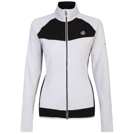 Hanorac funcțional de damă Dare 2b Elation II Core Stretch alb/negru White/Black