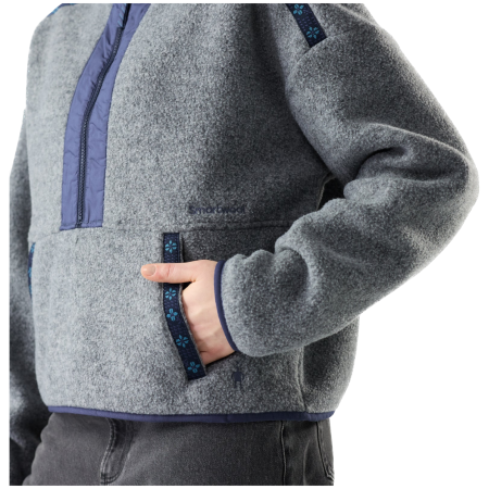 Hanorac funcțional de damă Smartwool Women's Second Cut Fleece 1/2 Zip
