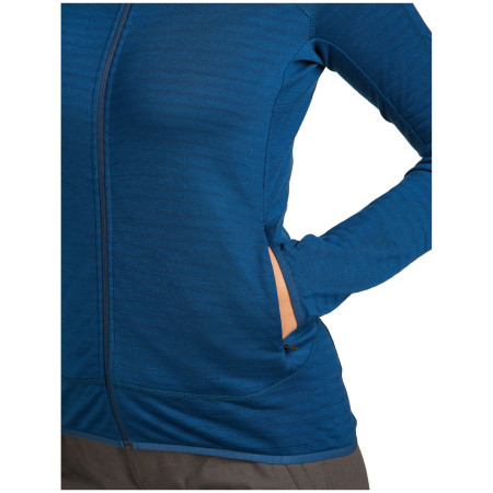Hanorac funcțional de damă Icebreaker Women Merino Blend 300 RealFleece™ Descender LS Zip