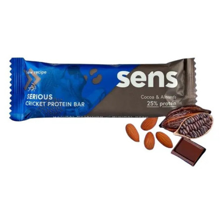 Baton proteic Sens Serious Cocoa & Almonds