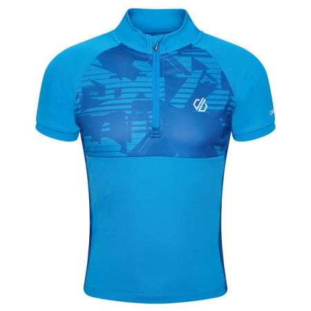 Tricou ciclism copii Dare 2b Go Faster II Jrsy albastru