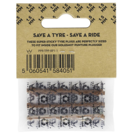 Set de reparație Peaty´s Holeshot sada náhradních knotů (6X 1.5Mm)