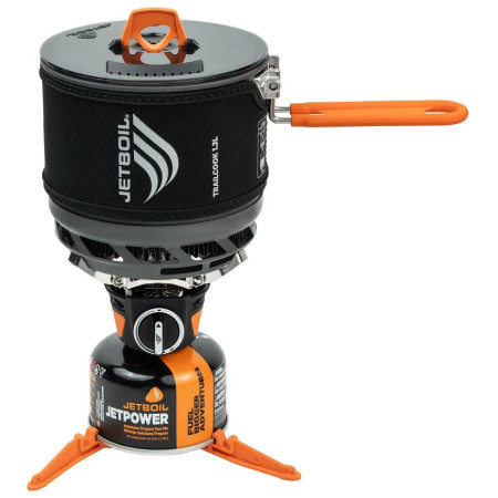 Arzător pentru camping Jet Boil TrailCook 1.2L gri închis Carbon