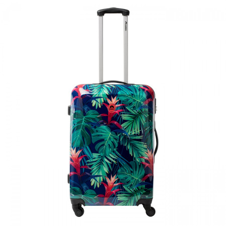 Valiză pe roți Elbrus Fuerta 72l verde/roșu