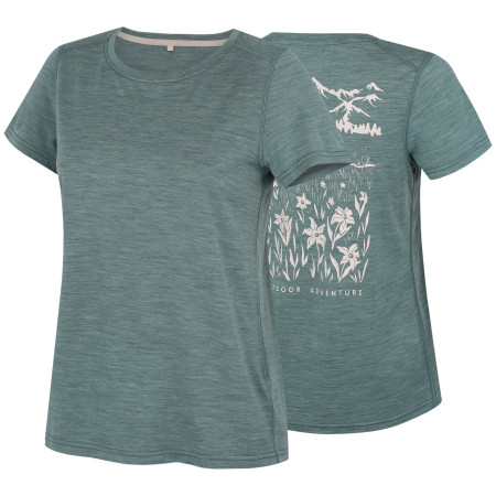 Tricou femei MOOA Merino Lyolite Horizon 150 Comfy