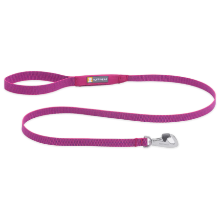Lesă pentru câini Ruffwear Hi & Light™ Leash roz Alpenglow Pink