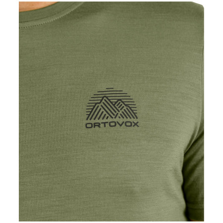 Tricou funcțional bărbați Ortovox 120 Cool Tec Mtn Stripe