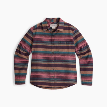 Cămașă femei Royal Robins Clouds Rest Hemp L/S albastru închis Huckleberry Alder Str