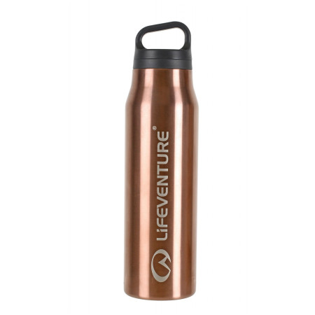Termos LifeVenture Hot & Cold Vacuum Flask auriu Copper