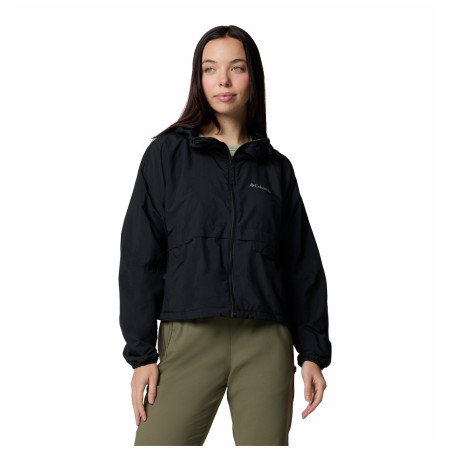 Geacă femei Columbia Spire Valley™ Cropped Windbreaker negru Black