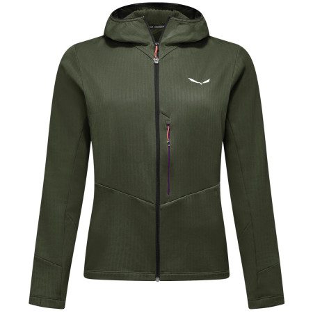 Hanorac funcțional de damă Salewa Pedroc Pl 3 Hd Jacket W verde dark olive