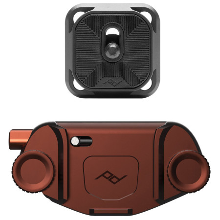 Suport Peak Design Capture (v3) roșu Eclipse