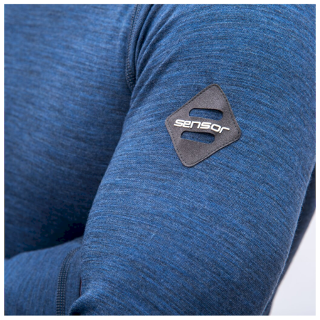 Tricou funcțional bărbați Sensor Merino Bold Roll Neck dl.rukáv