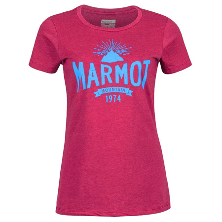 Tricou femei Marmot Carly Tee SS violet red dahlia