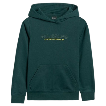 Hanorac copii 4F Sweatshirt M1959 verde TEAL