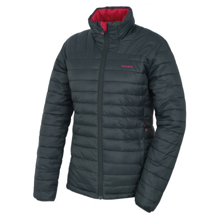 Geacă de iarnă femei Husky Nodiq L negru/verde