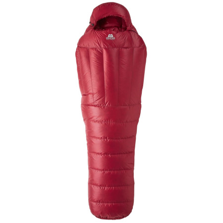 Sac de dormit de puf Mountain Equipment Xenith III Regular roșu Merlot