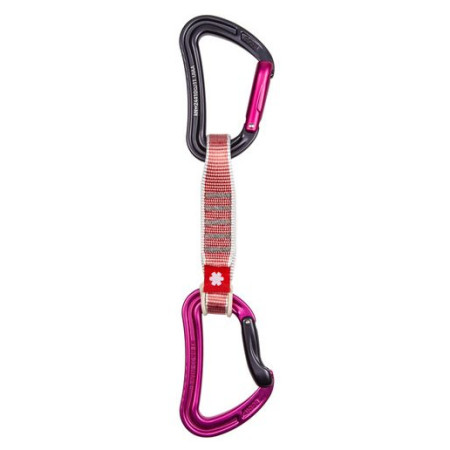 Set bulce echipate Ocún Raven Qd Zoom 12 Cm 6-Pack roz Pink