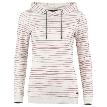 Hanorac femei Chillaz Lugano Stripes Wave gri deschis