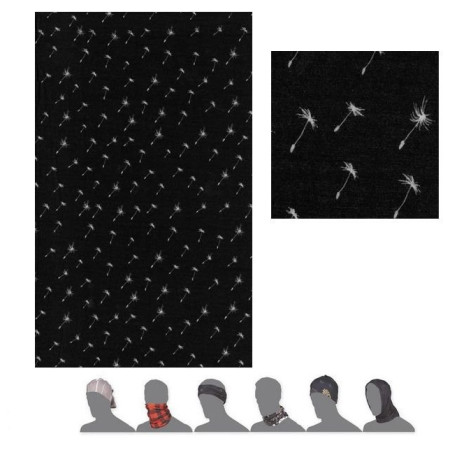 Fular Sensor Tube Merino Impress negru