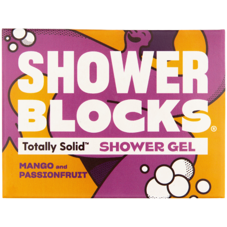 Gel de duș Totally Solid Solid Shower Gel - Lime & Sandalwood galben