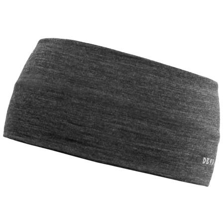 Banderol� Devold Running Headband negru anthracite