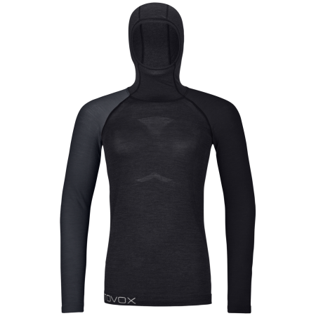 Hanorac funcțional de damă Ortovox 120 Competition Light Hoody negru Black Raven