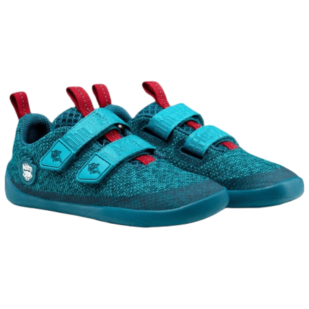 Încălțăminte copii Affenzahn Sneaker Knit Happy albastru Shark