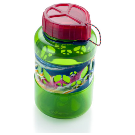 Sticlă pentru apă GSI Outdoors Infinity Peace 1l verde