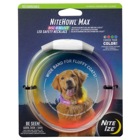 Zgardă luminoasă pentru câini Nite Ize NiteHowl Max LED